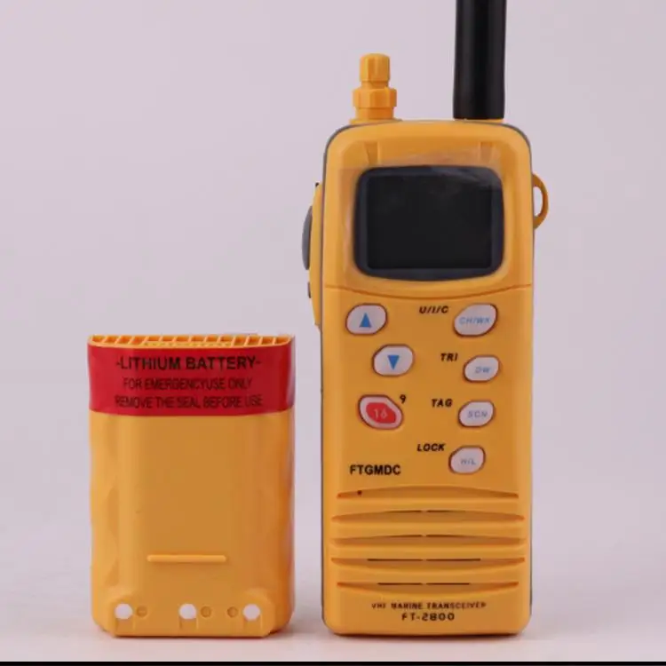 FT-2800 GMDSS VHF 라디오 / 휴대용 해양 핸드헬드 전화기 / 해양 VHF 양방향 무전기