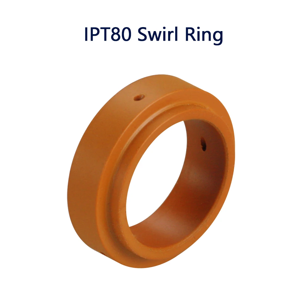 

PT-80 PT80 PT 80 IPT 80 IPT-80 PTM80 IPTM80 Plasma Torch Accessories 60027 Diffuser Swirl Ring Spacer Tip Electrode