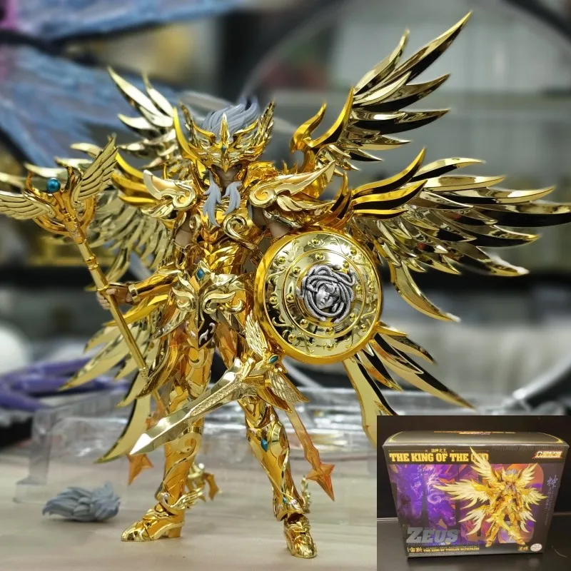 

Оригинальная фигурка Toypoint Saint Seiya, миф Зевса из ткани, коллекционная игрушка, подарок для мальчика, золотая ткань, модель Зевса, кукла для детей, подарок на день рождения