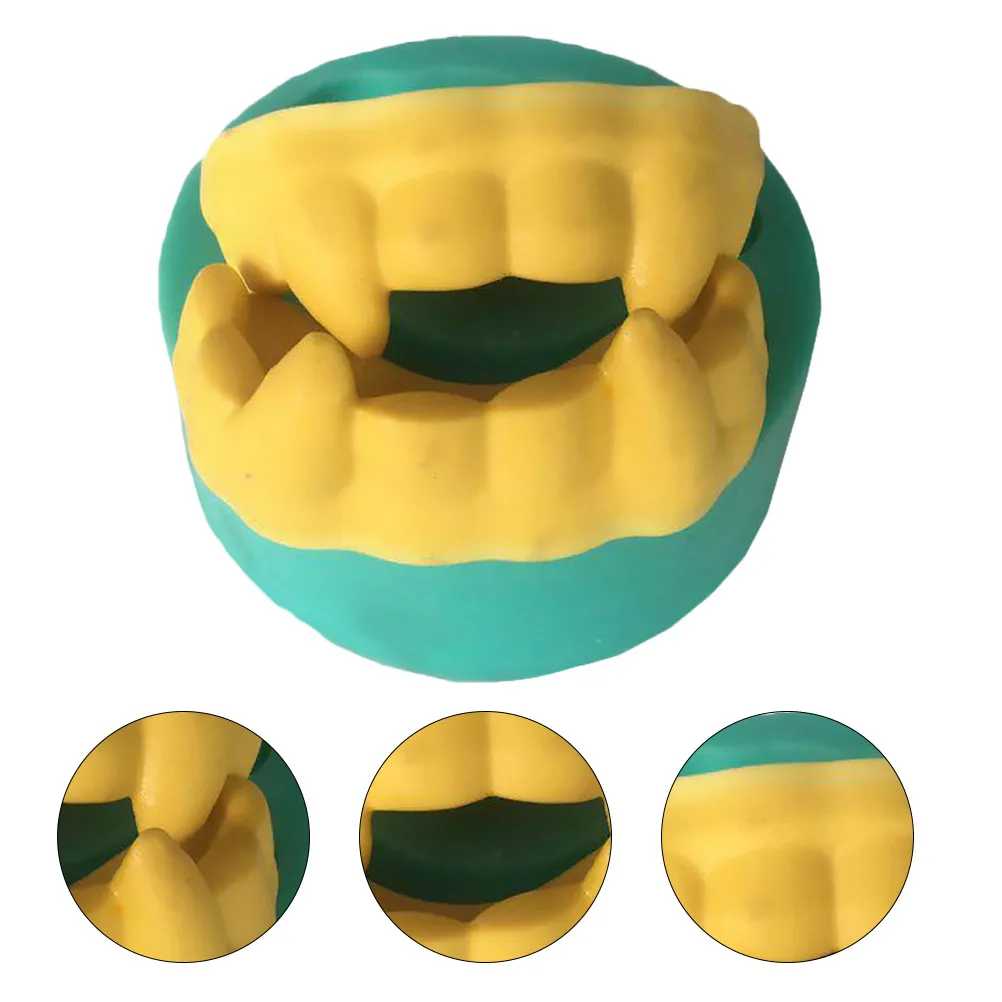

1Pc Halloween Devil Teeth Mold Food Grade Silicone Practical Ice Tray Fun Candy Cake Maker