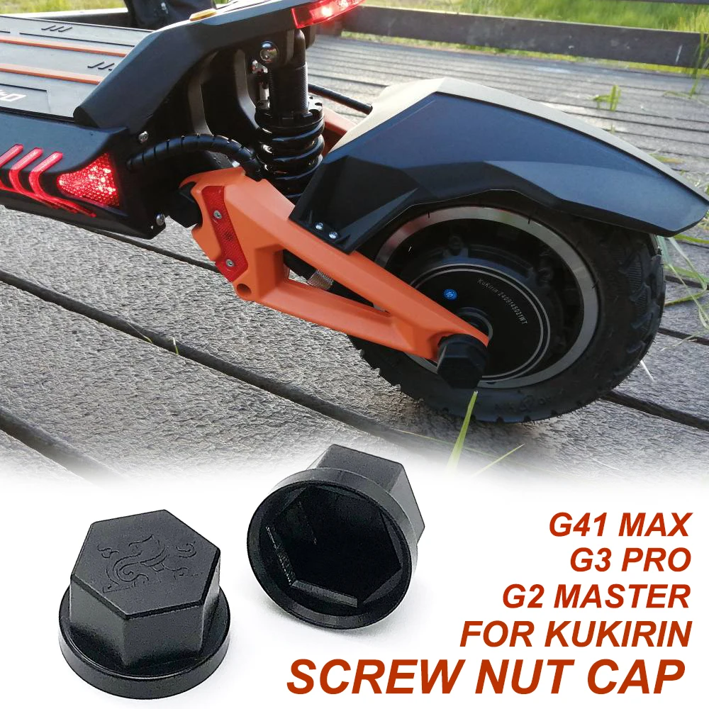 Para Kukirin g2 master g3 pro g4 max scooter elétrico rocker eixo capa parafuso porca tampa e-scooter porca rolha proteção capa de poeira