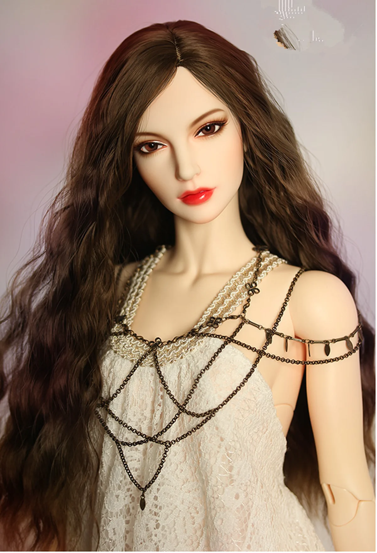 New sd BJD 1/3 female baby carina perfect body 63cm hot advanced resin to send eye joint doll spot makeup