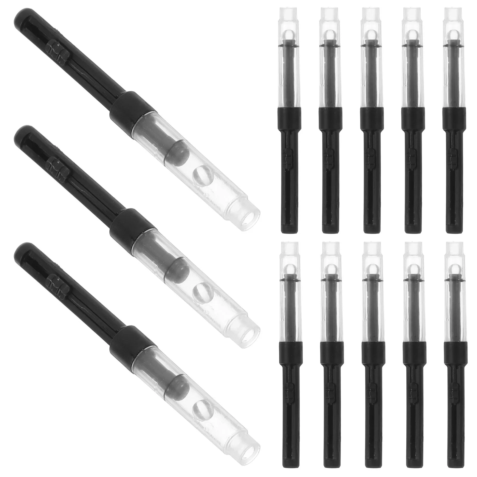 

Набор из 50 универсальных конвертеров-помп для перьевых ручек с поворотным механизмом для заправки чернил из флаконов, для мужчин