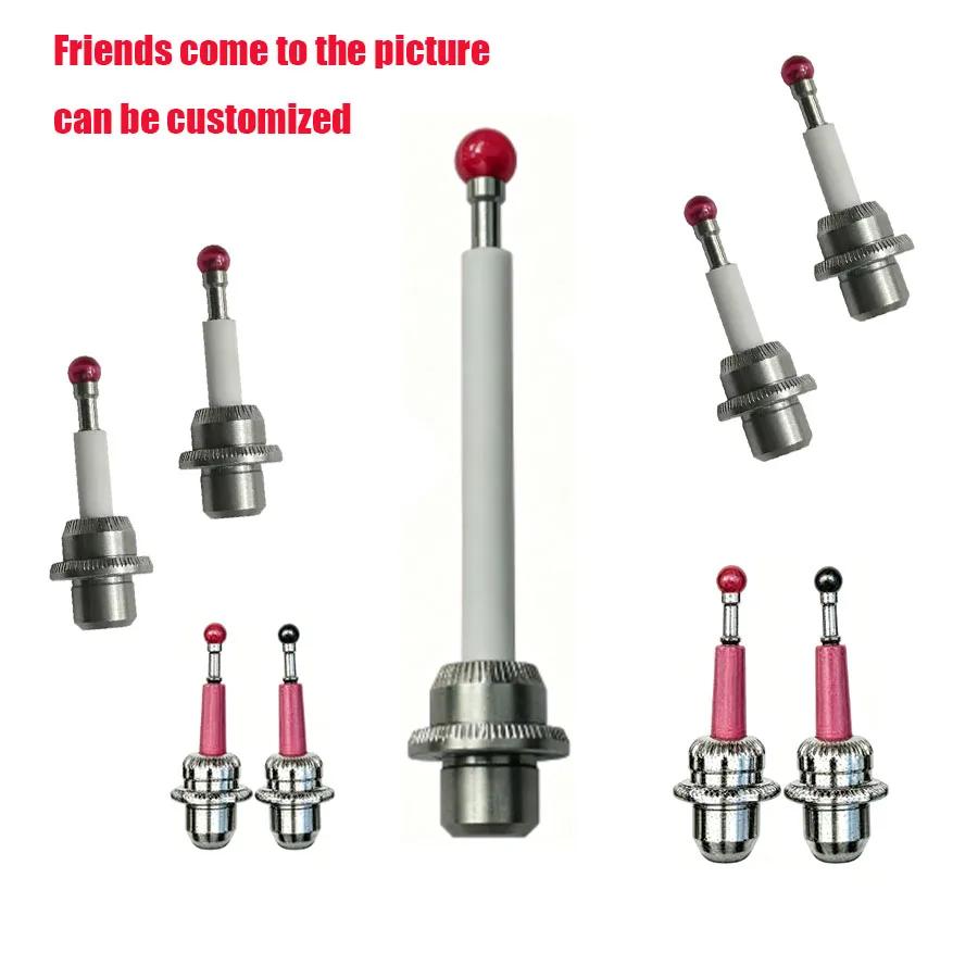 80.362.00 Short /80.363.00 Long Hammer Probe For Haimer 3D‑Taster Universal 3D Edge Detector Ruby Ball Ceramic Stem CNC Measurin