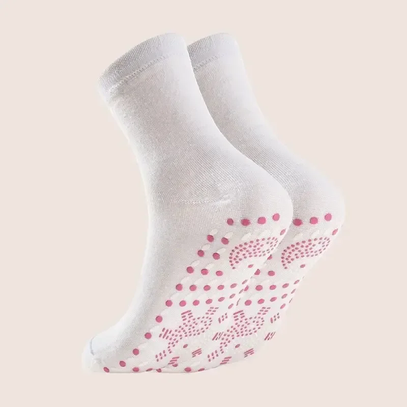 Winter Self Heating Socks Warm Feet  Tomaline Health Cold Resistant Mid Length Thickened Sole Massage