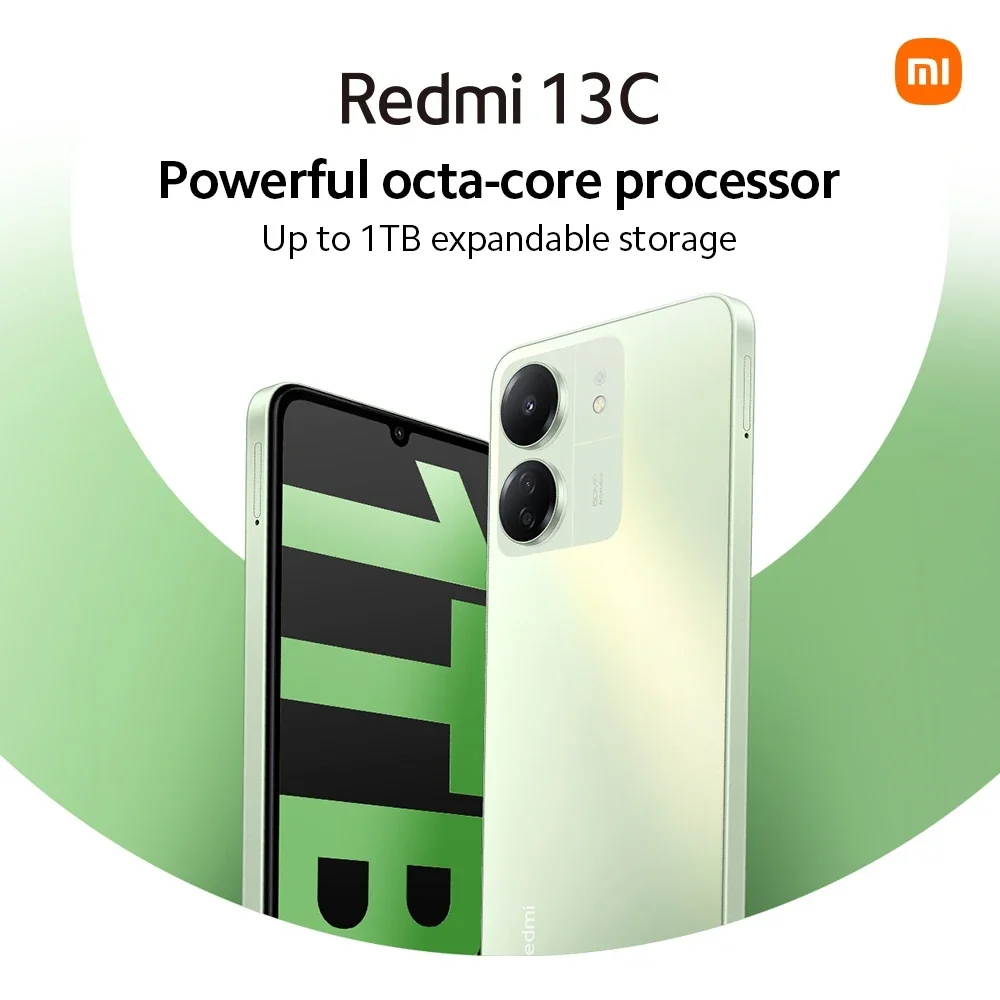 Global Version Xiaomi Redmi 13C MediaTek Helio G85 Octacore 50MP camera 90Hz 6.74\