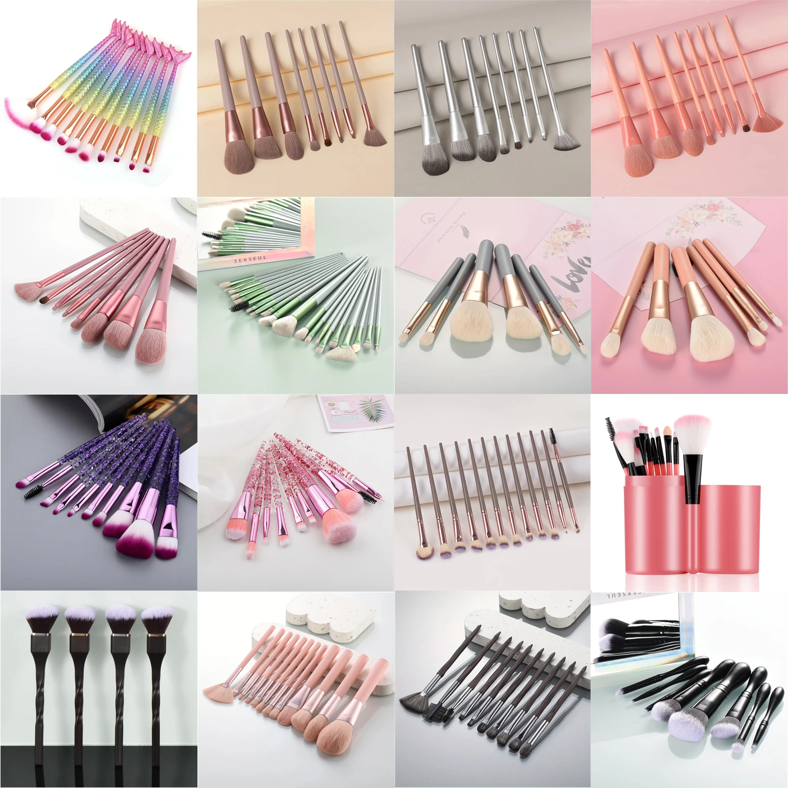 Clearance treatment, a variety of makeup brush set face brush eye brush, a full set of makeup tools