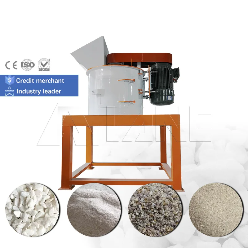 LANE Vertical Shaft Crusher Vertical Crusher Compost Fertilizer Crusher Grinder