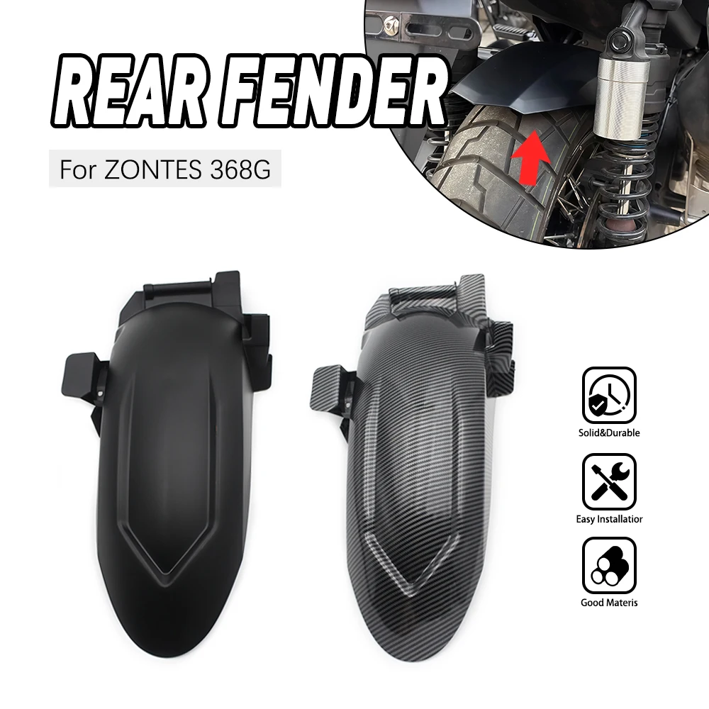 

Motorcycle Accessories For ZONTES 368G G368 368g 2024 2025 Wheel Hugger Mudguard Mudflap Splash Guard Fender Protector Cover