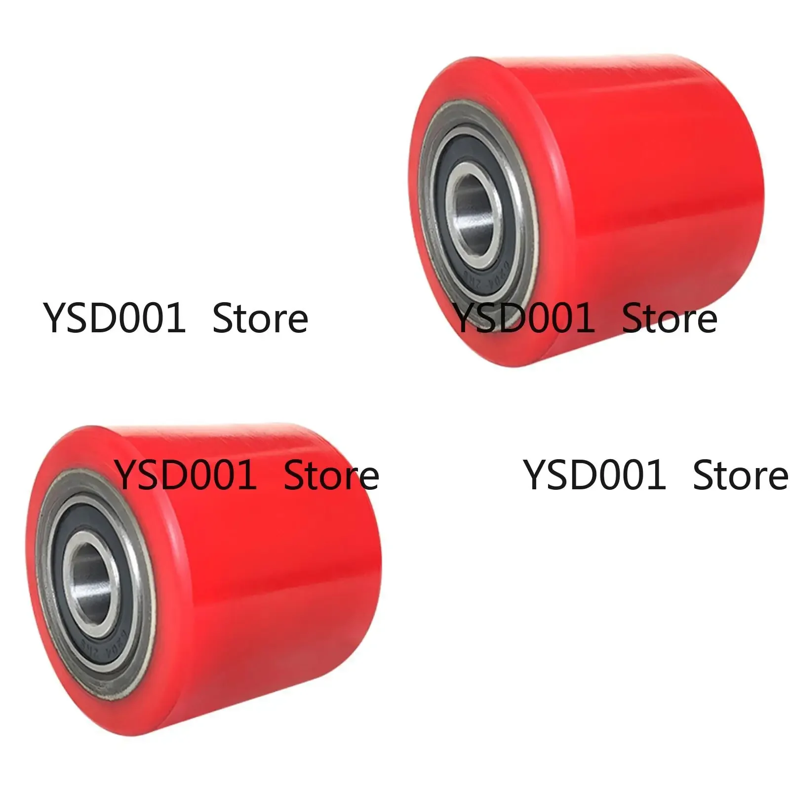 

2Pcs Pallet Truck Wheel with Bearings - 80mmx70mm Forklift Roller Wheels