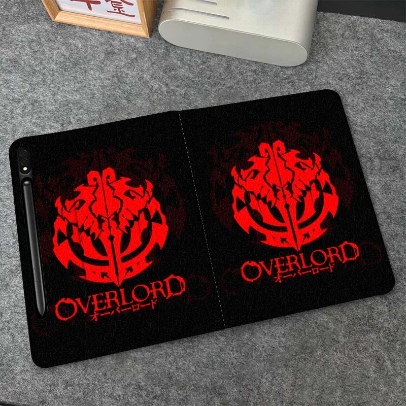 

O-Overlords Anime pattern For Samsung Galaxy Tab S6 S8 S9 S10 Lite FE 10.4 11 Inch 2022 2024 Tablet Case