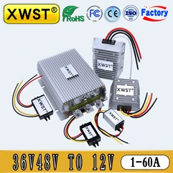 DC DC Converter 36V 48V to 12V Power Inverter 48V to 12V Step Down Buck Regulator 36V to 12V Transformer Adapter CE RoSH