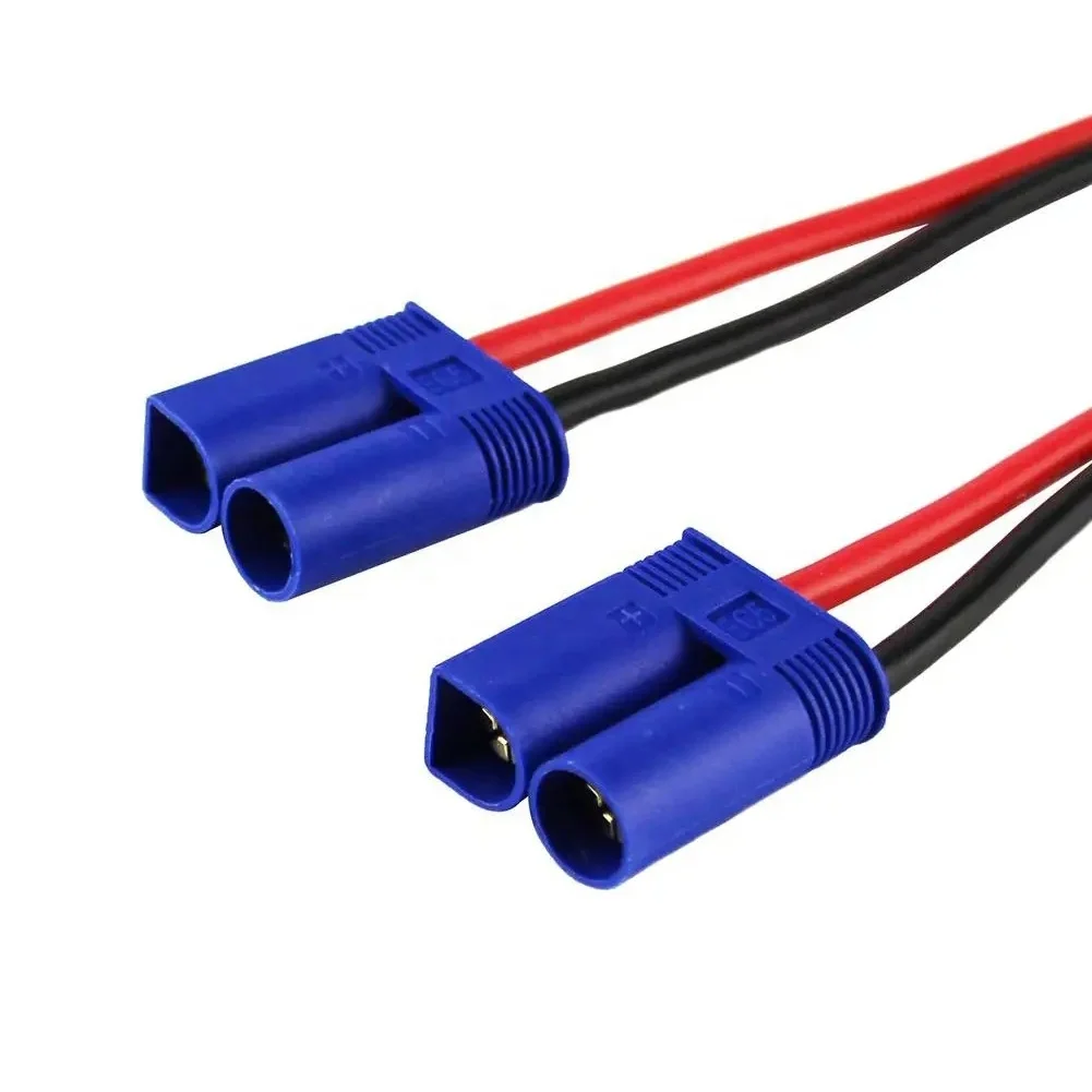 10PCS EC5 Connector Naar 4mm Vergulde Banaanstekker Laadkabel Met 12AWG 300mm Siliconen Draad voor RC Drone Lipo Batterij Ch