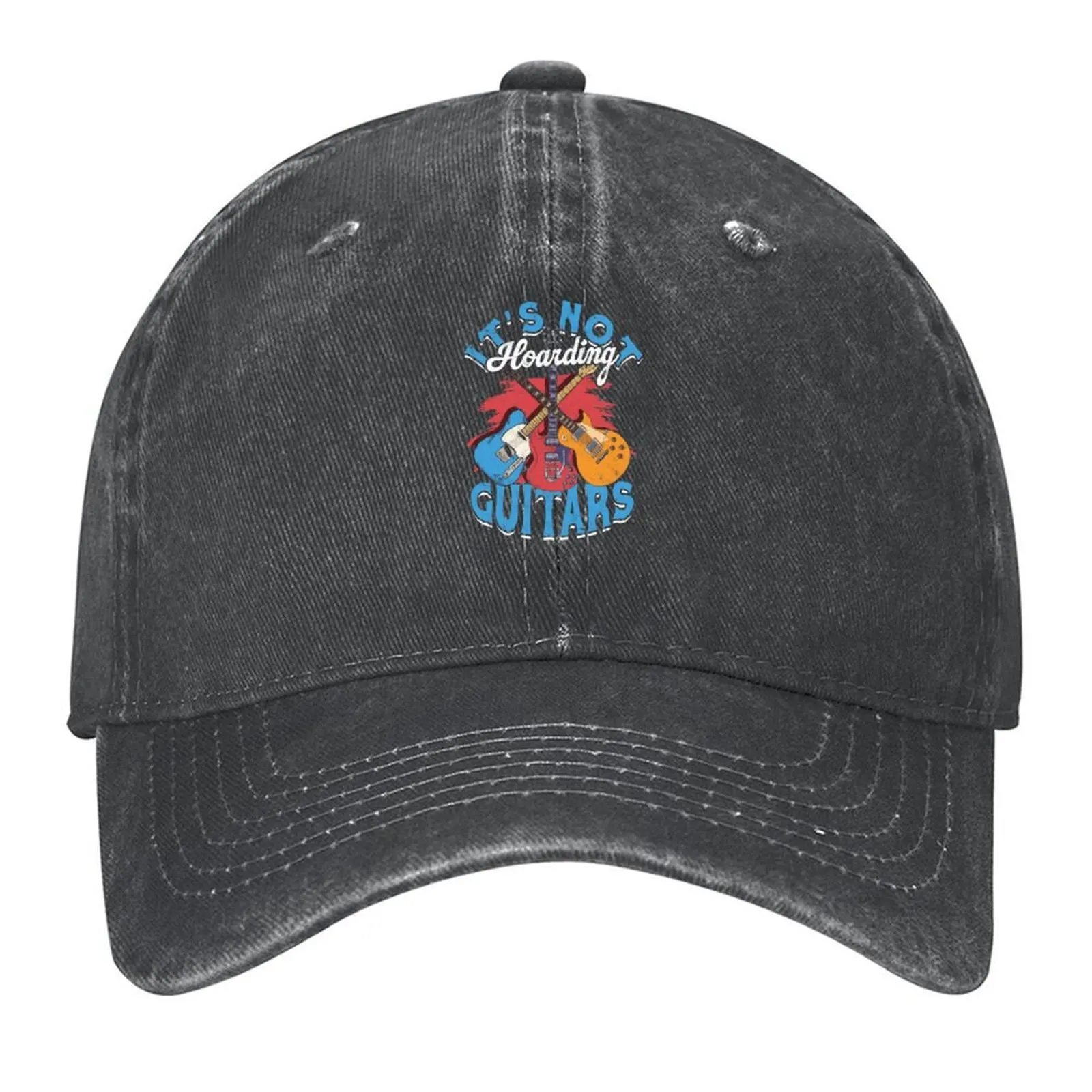 

Its Not Hoarding If Its Guitars Bass Guitar Music Pullover Baseball Cap custom Hat Ball Cap Golf Hat For Women 2025 Men's