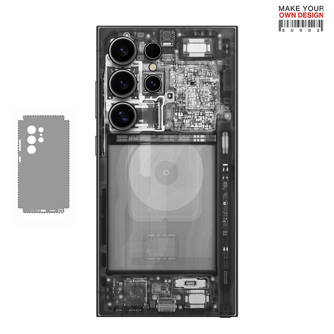 

Красочная наклейка-скин для Samsung Galaxy S26 S25 S23 S22 Ultra Plus S24 Ultra, защитная пленка на заднюю панель, наклейка-стикер с камнями