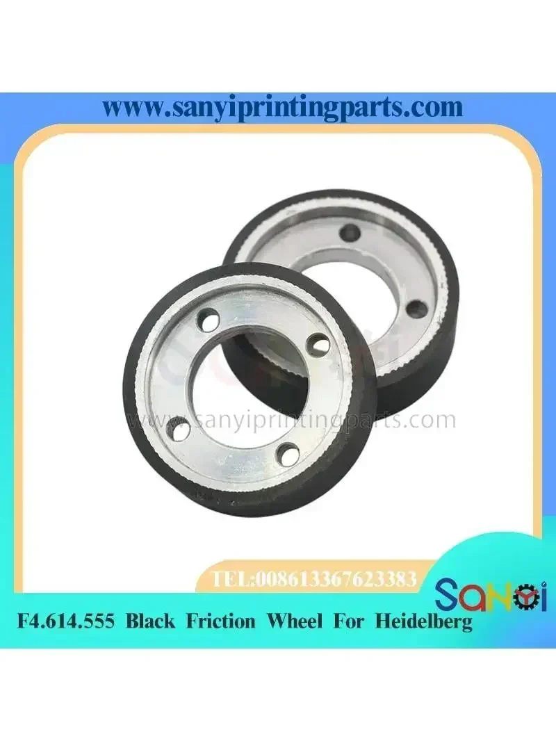 Machine d'impression Offset F4.614.555 CD74 XL105, 10 pièces, haute qualité, roue de Friction, taille 38x19x10mm