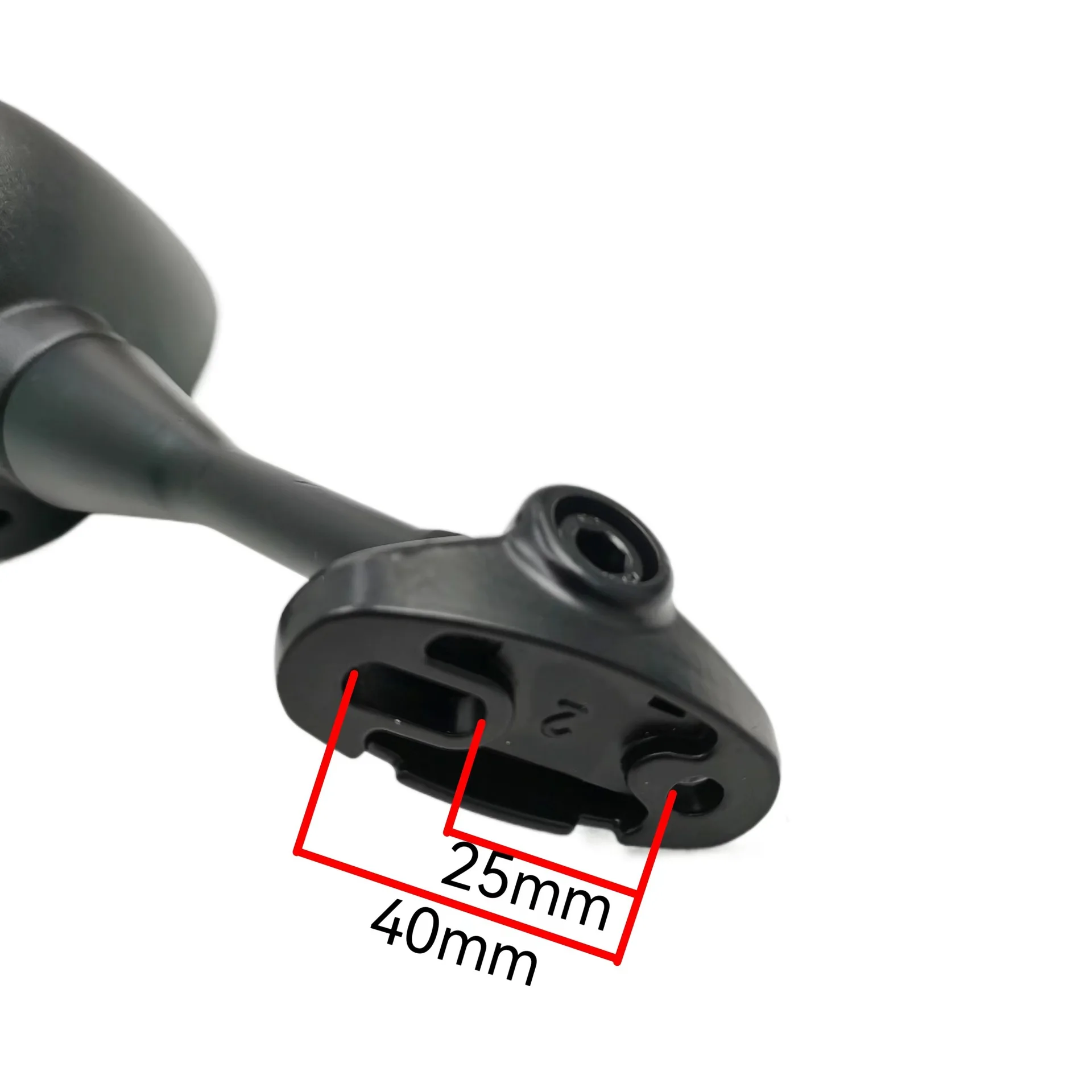 Universal Sport Bike Rearview Mirrors Carbon Fiber Shell Aluminum Stem For CBR600 CBR1000 Horizon Fairing Mount Modified Side