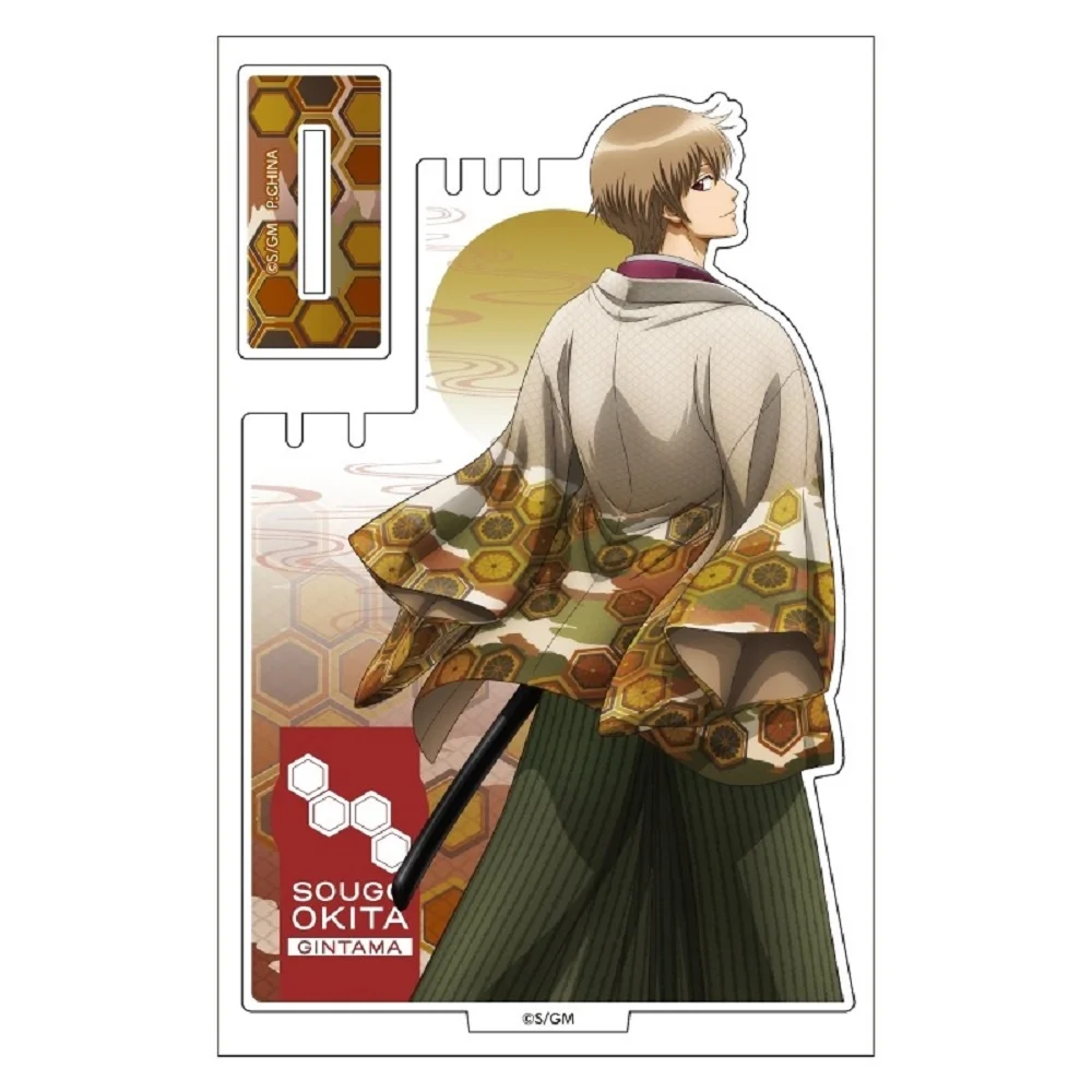 

15CM Charm Anime GINTAMA Acrylic Stand Model Cosplay Characters Ornament Accessories Goods Collection Gifts