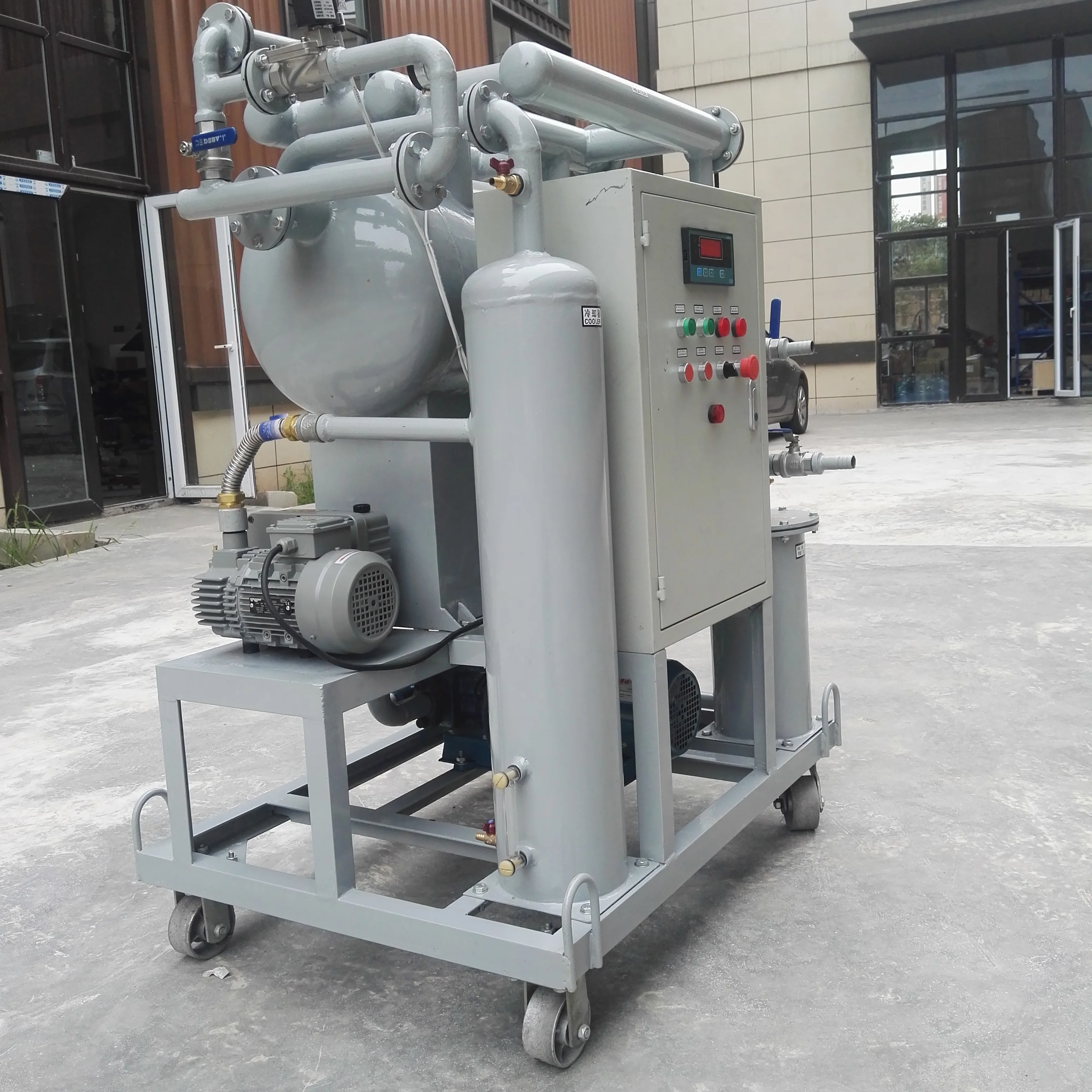 Vacuum Single Stage Transformer Oil Filtration Machine