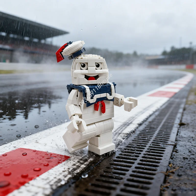 

800 шт. MOC Stay Puft Marshmallow Man, модель «Охотник за привидениями», строительные блоки, сделай сам, идея для рождественского подарка, образование, детские игрушки, день рождения