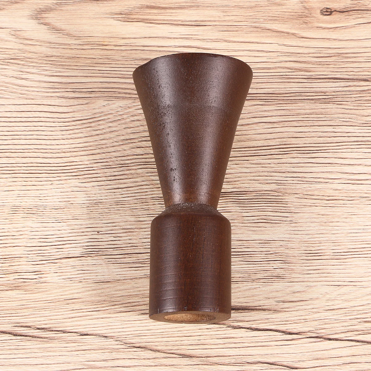 

Solid Wood Holder Size For Home Wedding Christmas Gift Wooden Candlestick Desktop Decor Vintage Style