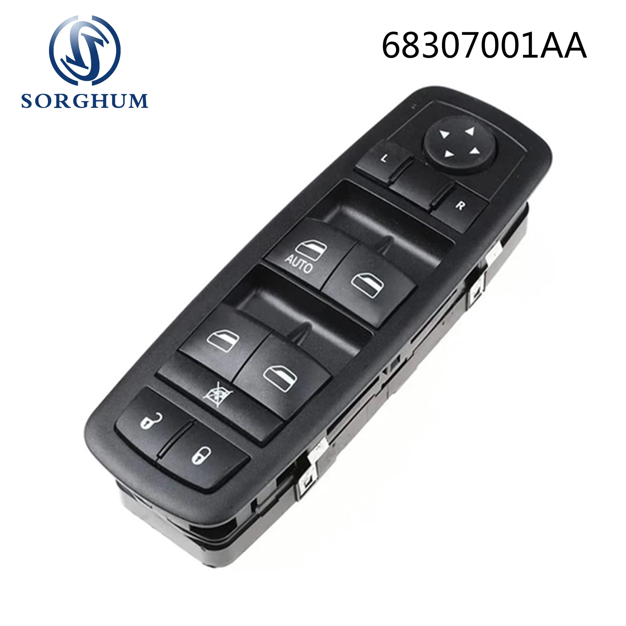 

Sorghum Left Driver Master Power Window Switch 14+6 Pins For Dodge Journey 2017 2018 2019 68307001AA 6830 7001 AA