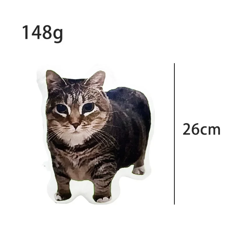 

Oiiai Cat Забавная подушка с принтом, мягкая подушка с животными, декор для дивана, плюшевые игрушки с героями мультфильмов для детей, подарок для детей