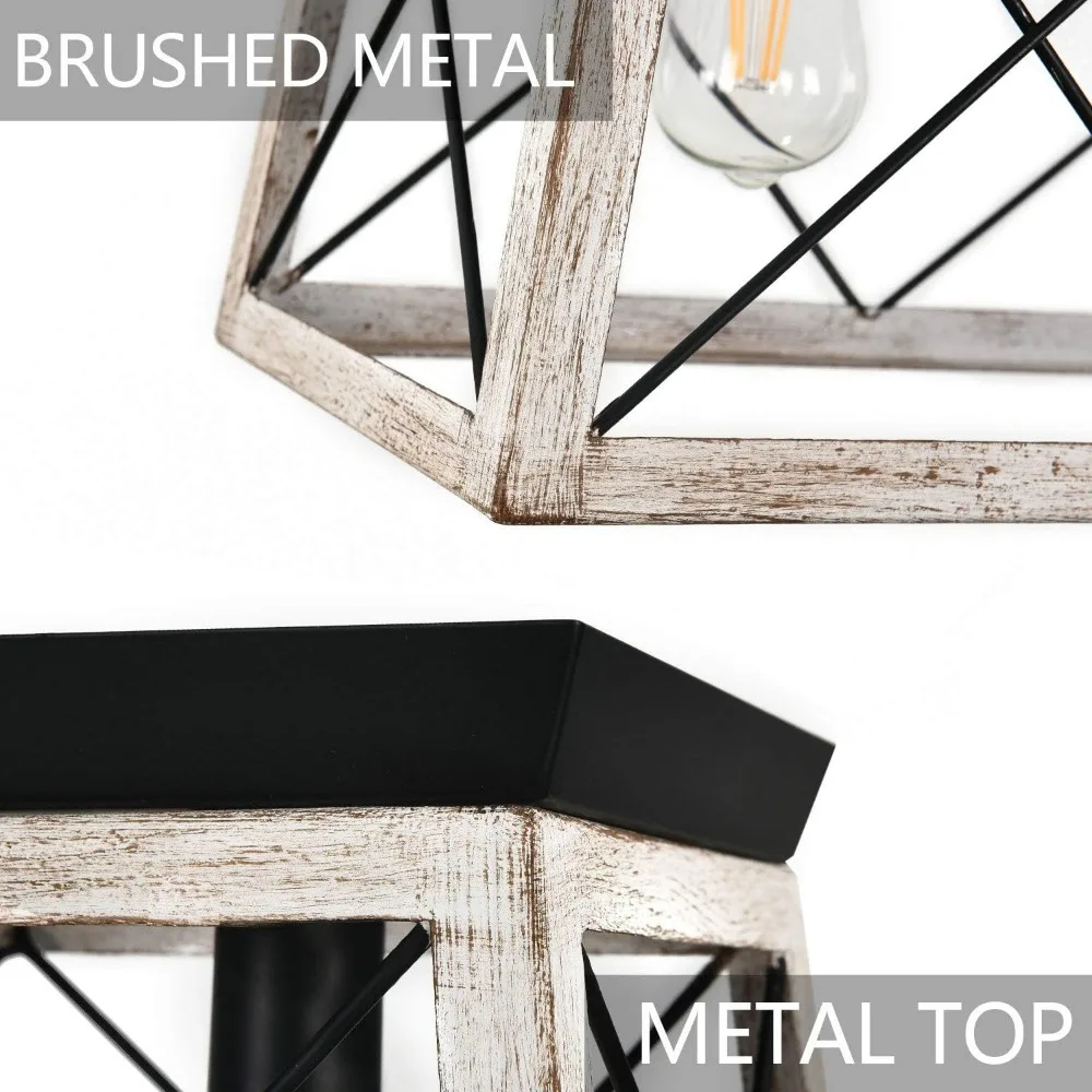 ثريا مستطيلة لمزرعة luupyia ريفية، 5 مصابيح إضاءة جزيرة المطبخ، تركيبات إضاءة الجزيرة الخطية قلادة المزرعة #3