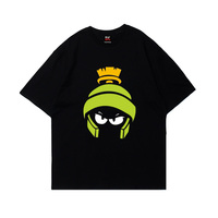 Straw hat mask man, interesting, breathable, 100% cotton, comfortable, solid color, top, short-sleeved T-shirt