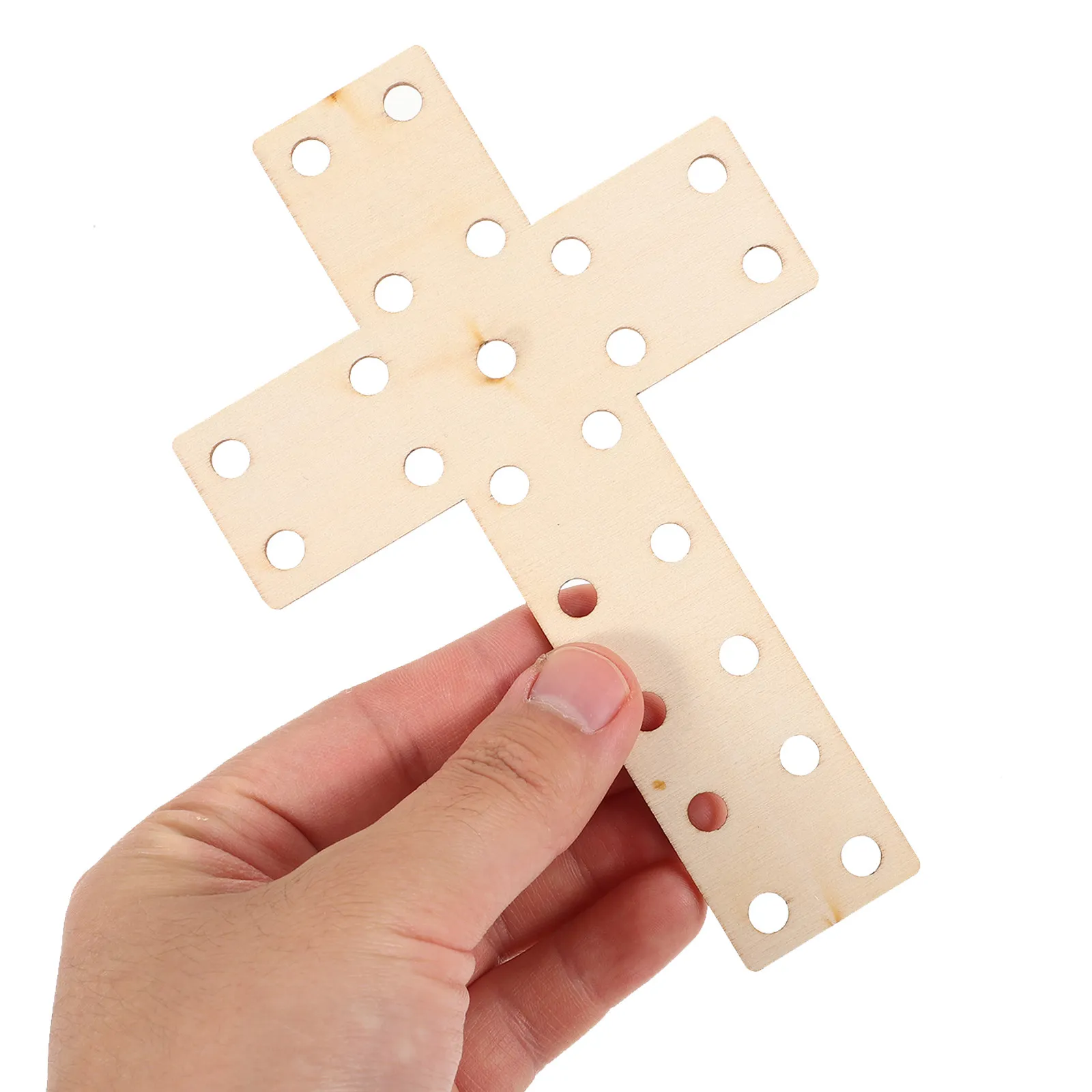 

1Set Yarn Cross Craft Kit Wooden Weaving Cross Board Complete Crafting Set for Starter Artists Home Interior Decor Gift