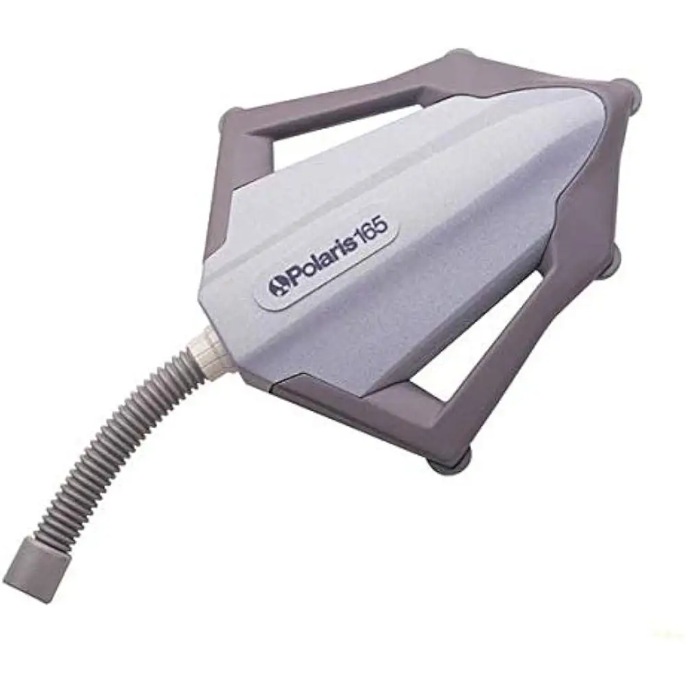 Polaris Vac-Sweep 165 เครื่องทําความสะอาดสระว่ายน้ําด้านข้างแรงดัน สระน้ําไฟเบอร์กลาสไวนิลฝังพื้น สายยาง 32 ฟุต การทํางานด้วยตนเอง