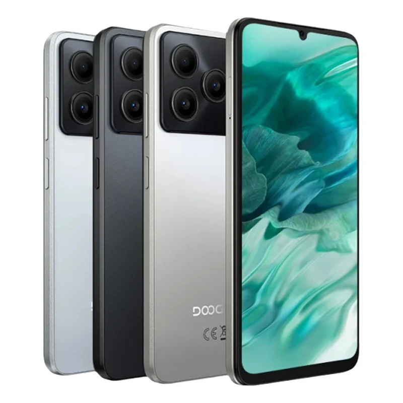 Global Version DOOGEE Note 56 Smartphone Android 16 6150mAh Large Battery 6.56'' 90Hz Display 24GB 64GB Mobile Phone