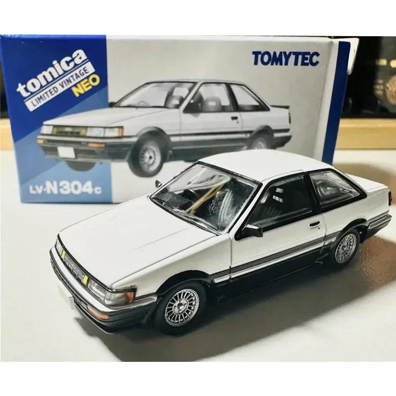 TAKARA TOMY TOMYTEC Tomica 1/64 TLV-N284c TLV-N304c 도요타 코롤라 레빈 GT-APEX AE85 합금 장난감 모터 다이캐스트 금속 모델 선물