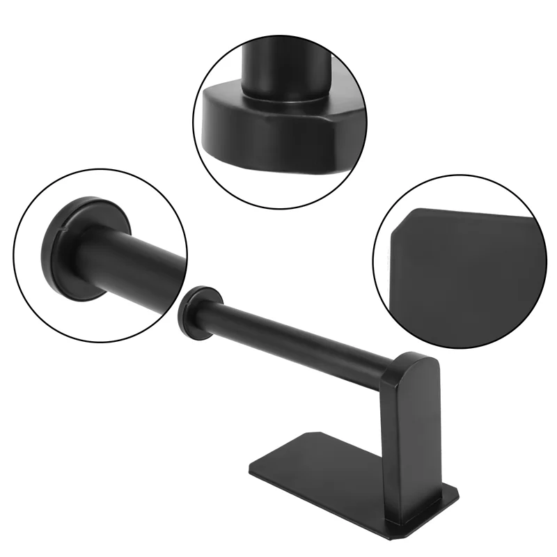 

Держатель для туалетной бумаги, самоклеящийся держатель для туалетной бумаги для кухни, туалета, без сверления, для ванной комнаты, наклейка на стену из нержавеющей стали