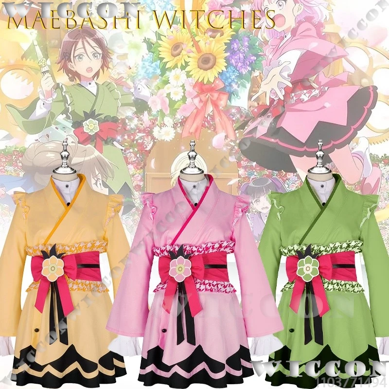 

‌ ‌ ‌ ‌ ‌ ‌ ‌ ‌ ‌ MaebWitches ashi Kitahara Kyoka Mitta Choko аниме косплей костюм женский наряд производительность косплей аниме вечерние COS ‌ ‌