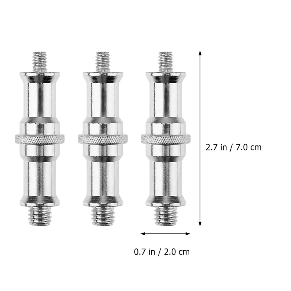 Picture 7: 6 Pcs Flash Light Stand Screw Standard Adapter Cold Shoe Spigot 1/4 to 3/8 Converter