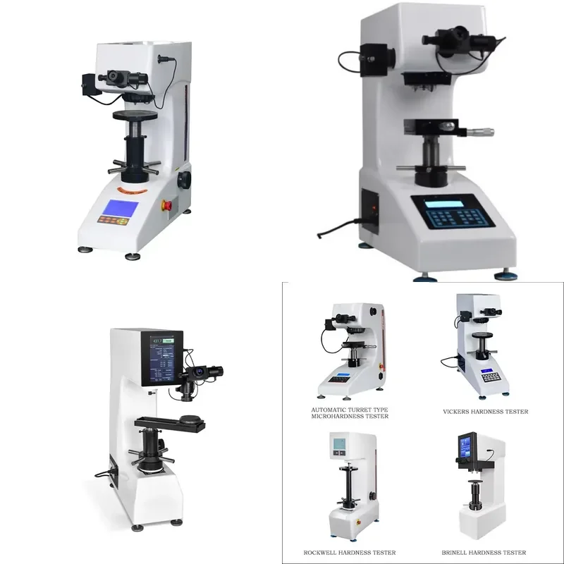 High Precision Benchtop Rockwell Hardness Tester Manual Loaded for Heat Treatment Hardware Inspection