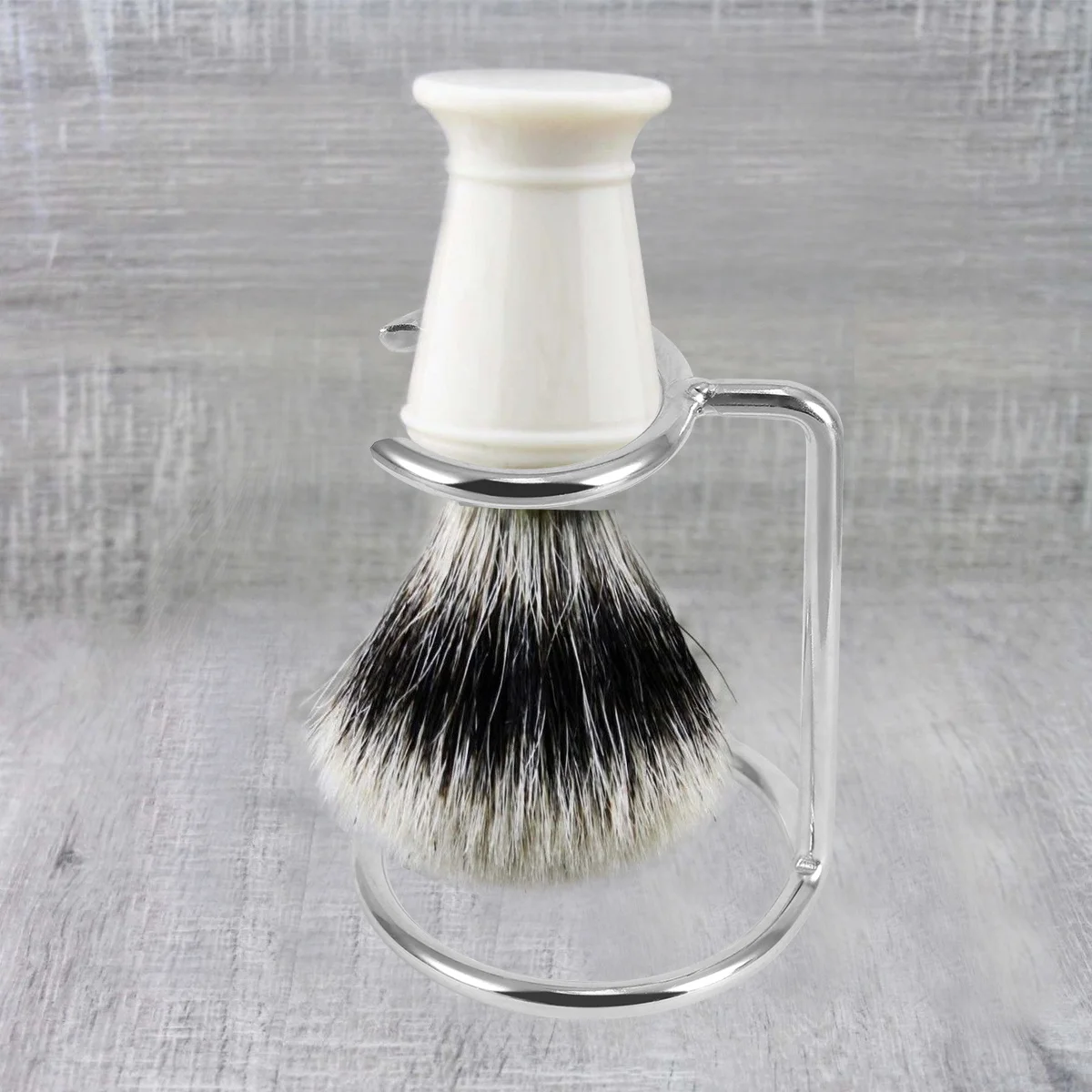 

Shaving Stand Holder Stainless Steel Razor Brush Organizer For Home Barber Salon Use Shave Brush Storage Drip Tray