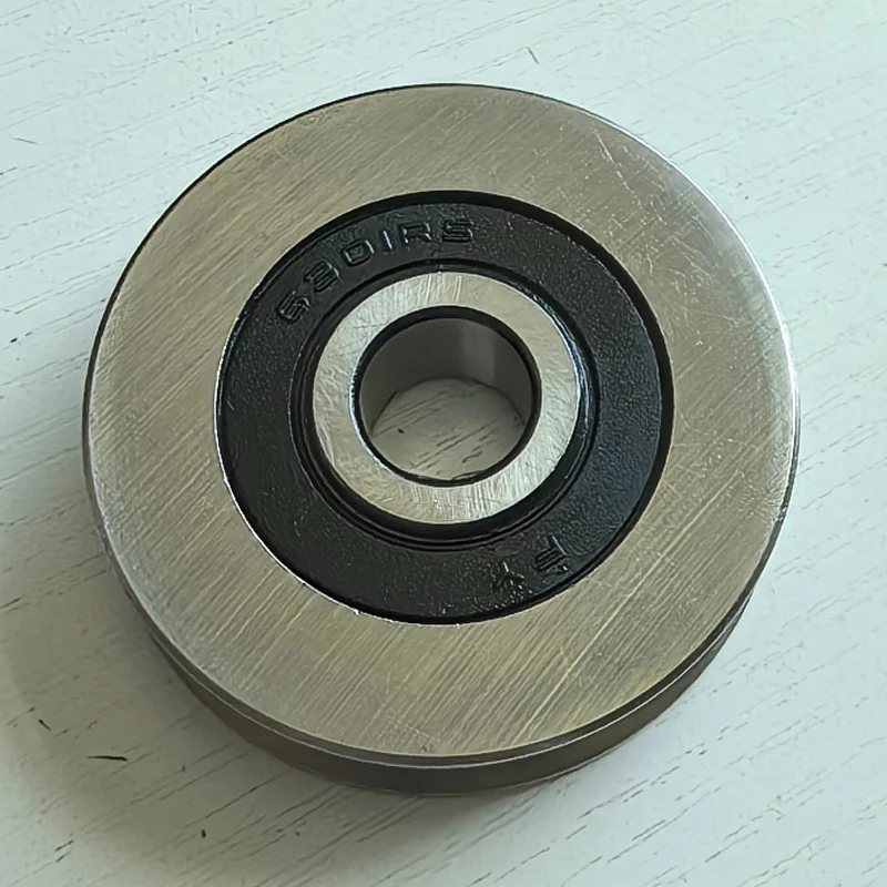 

1 шт. 10/12*50*13 мм 6301RS стальные подшипники, U-образные канавки с круглым дном, шкив 5 см, направляющее колесо 6 мм, подъемное колесо для троса