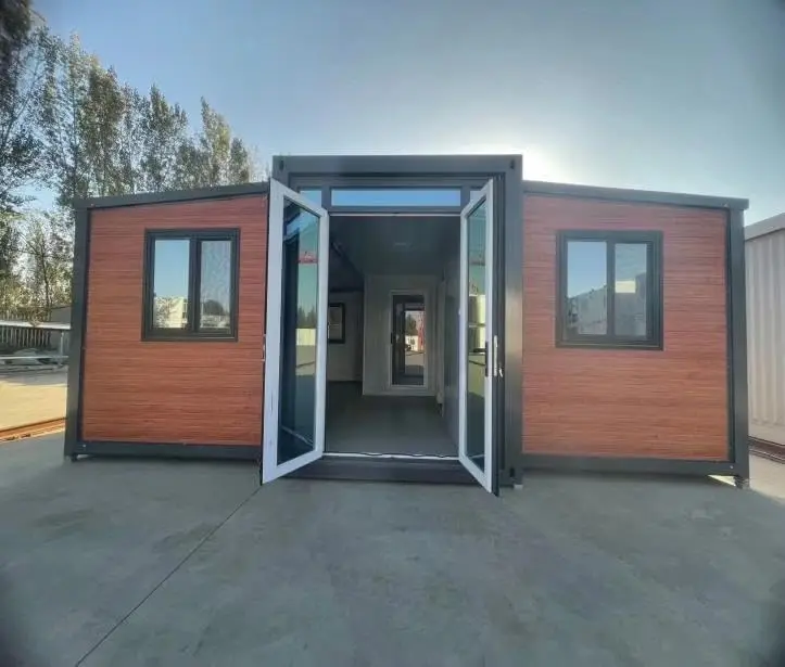 Tiny Homes 40FT Tiny House to Live with 3 Bedroom,1 Full Equiped Bathroom and Kitchen,Prefabricated Container House