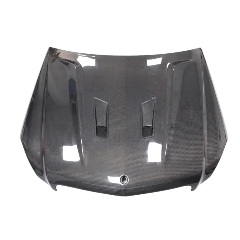 

Car Carbon Fibre Hood Engine Cover for C-Class W204 C63 2007-2014 Engine Hood