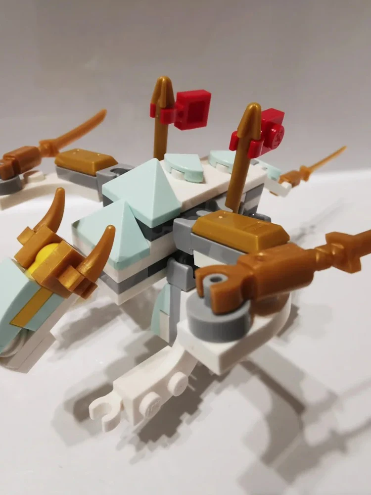 Lego 30649 Hanbing Dragon Building Pack Puzzle Boys and Girls Building Block Toys Valentine's Day Gift