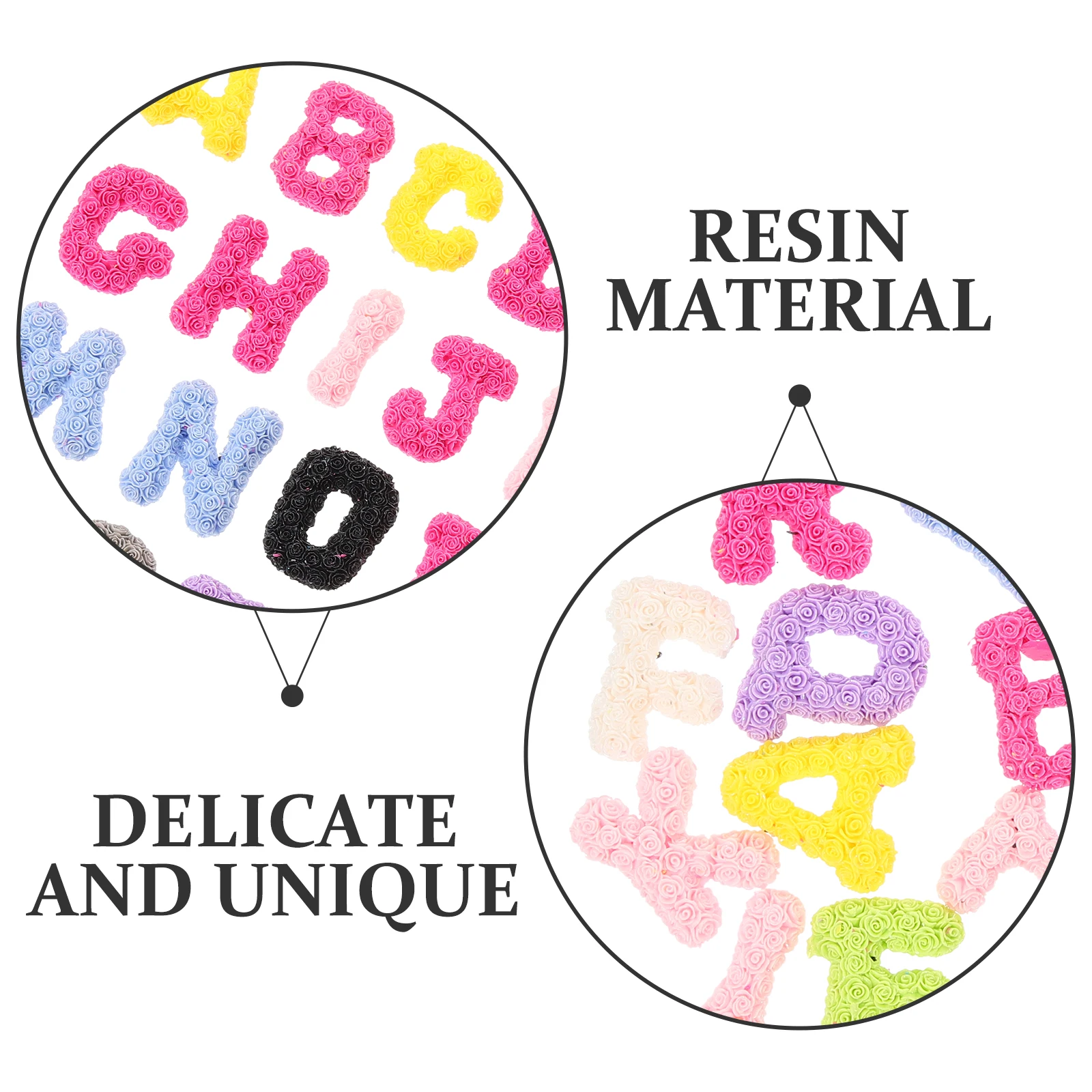 

26pcs Charms Alphabet Decorative Letters Cartoon Resin Decorations For Phone Case Diy Accessories Colorful Small Letter Charms