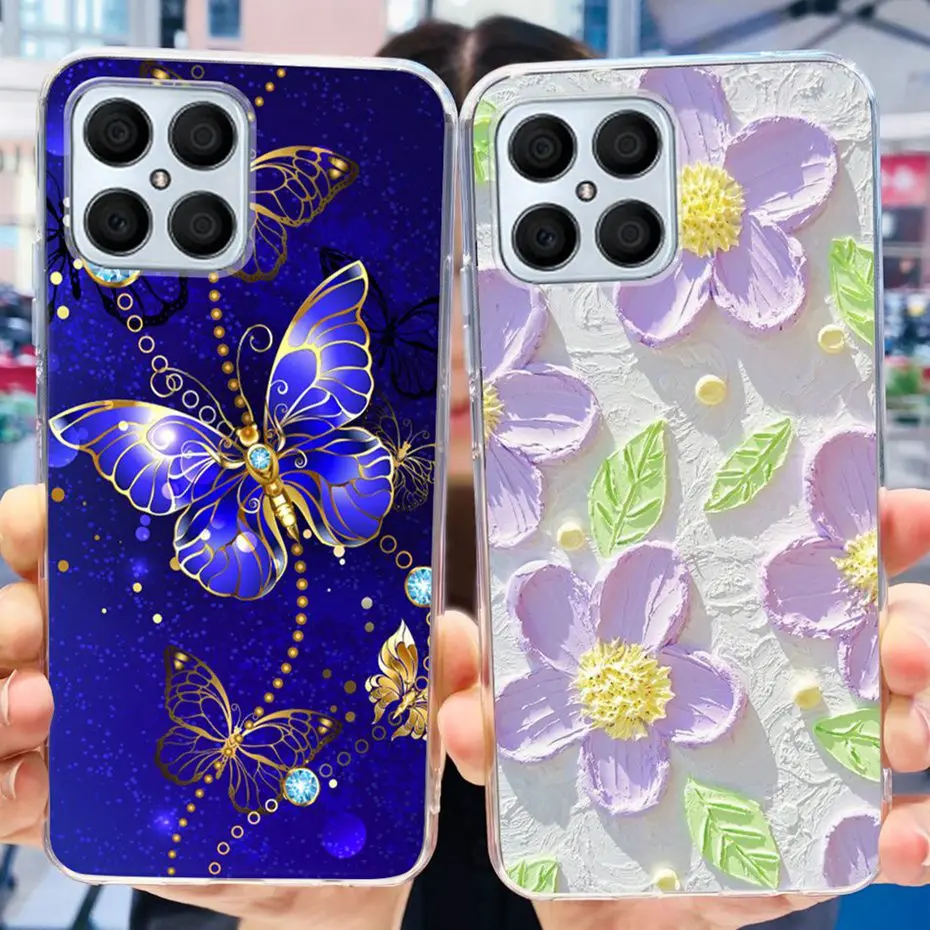 Lovely Printing Case For Honor X8 TFY-LX1 TFY-LX2 TFY-LX3 Soft Silicone TPU Back Cover For HonorX8 X 8 4G Phone Cases