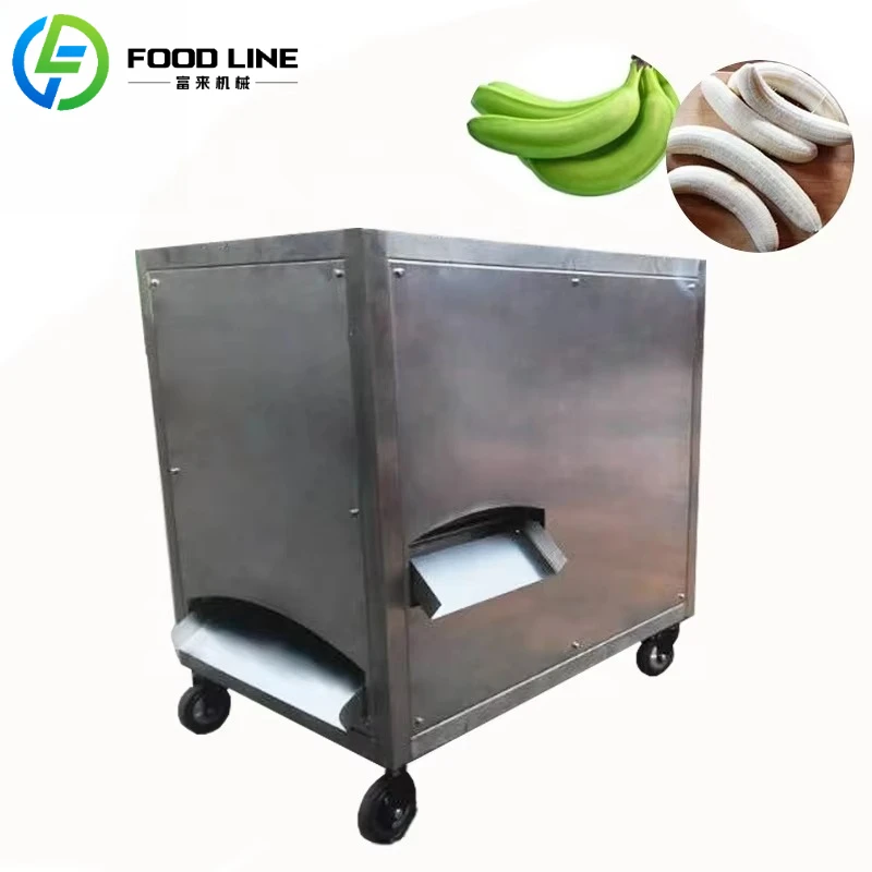 

Customized 300kg Industrial Stainless Steel Green Banana Raw Banana Peeling Machine Green Plantain Peeler for Fruit Machine