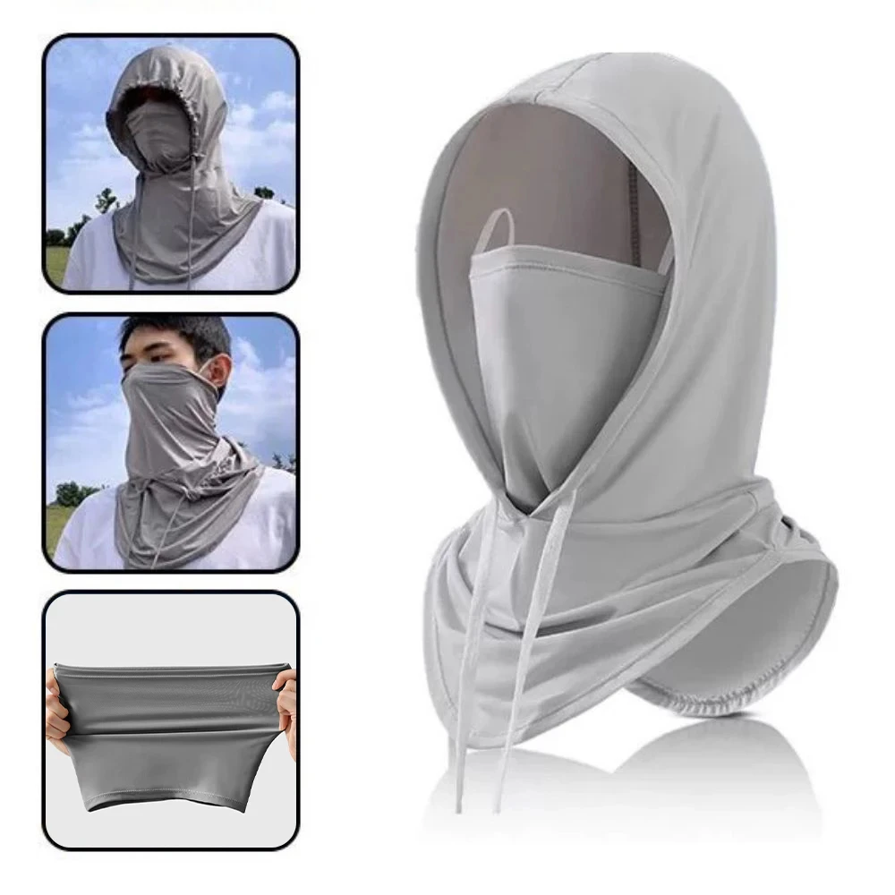 360 Degree Lightweight Cooling Hood Sun Protection Shroud Mask, for Outdoor Activities, Fishing, Surfing, Swimming,