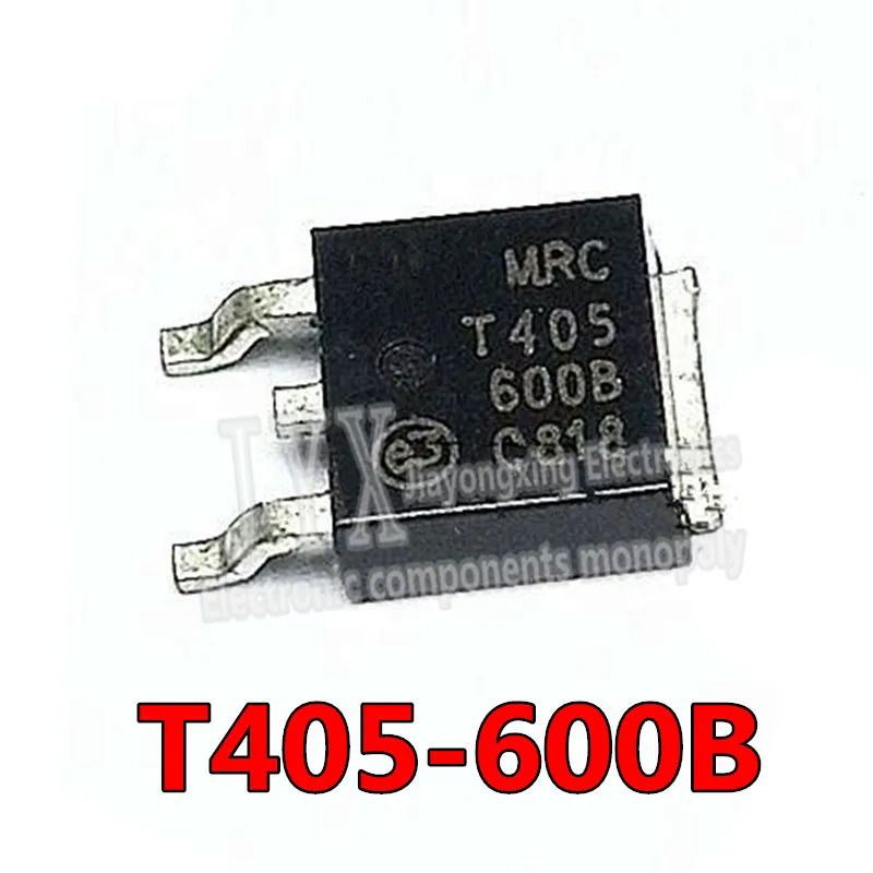 10PCS T405-600B TO-252 T405-600 405-600B Triac 4 Amp 600 Volt  fast delivery