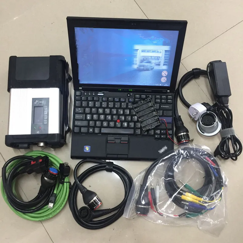 

Star Diagnosis Compact 5 Mb Sd c5 with Ssd Super Speed 09/2023 Newest Software x201t Laptop i7 4g / 8g Ready to Use Best