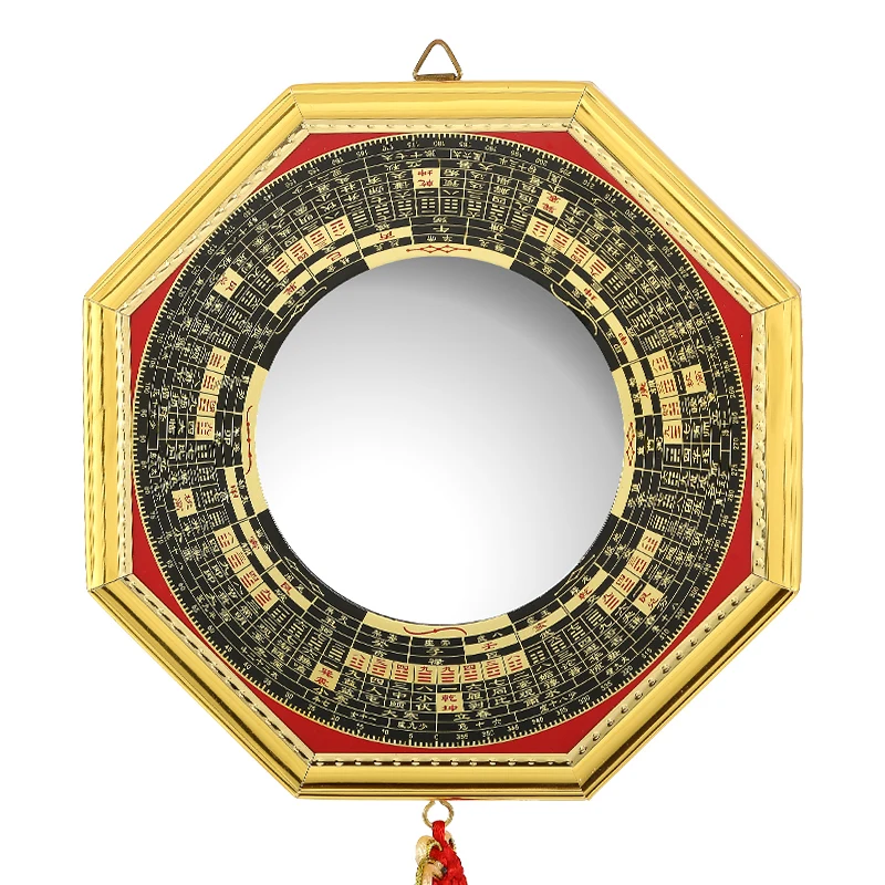 Bagua Mirror Convex Mirror Concave Mirror Four Seasons Compass Mirror Fortune Furnishings Supplies Door Ornaments Decorations