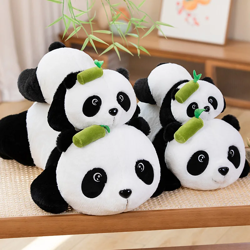 

Simulation Animal Super Soft Panda Plush Toy Stuffed Animal Pillow Cute Birthday Christmas Gifts Present For Boy Girlfriend